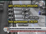 MMDA mulls higher jaywalking fines
