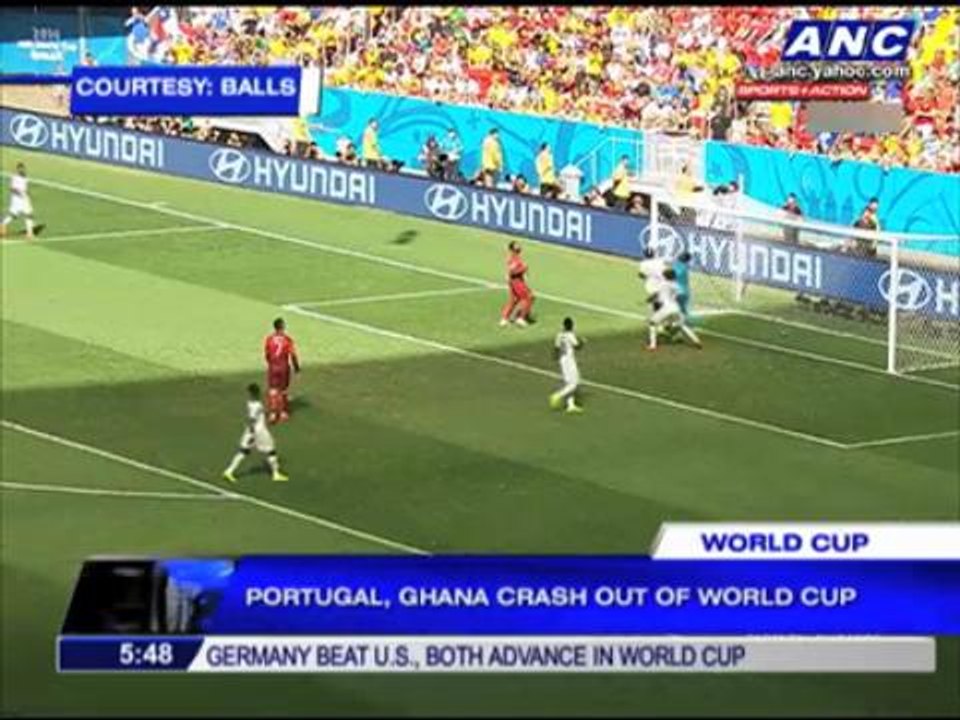 Portugal, Ghana crash out of World Cup