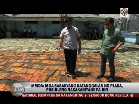 MMDA: Over 20,000 plates left unclaimed