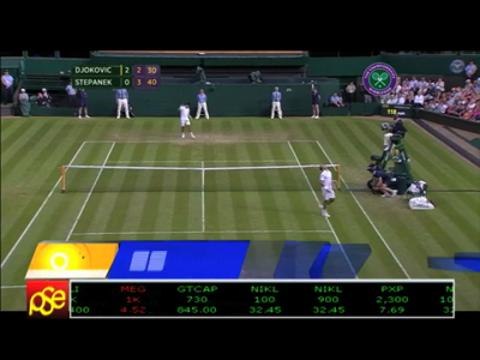 Djokovic through to 3rd round at Wimbledon