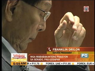 Senate rigodon if senators suspended: Drilon