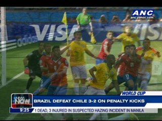 World Cup: Brazil, Colombia to meet in q'finals