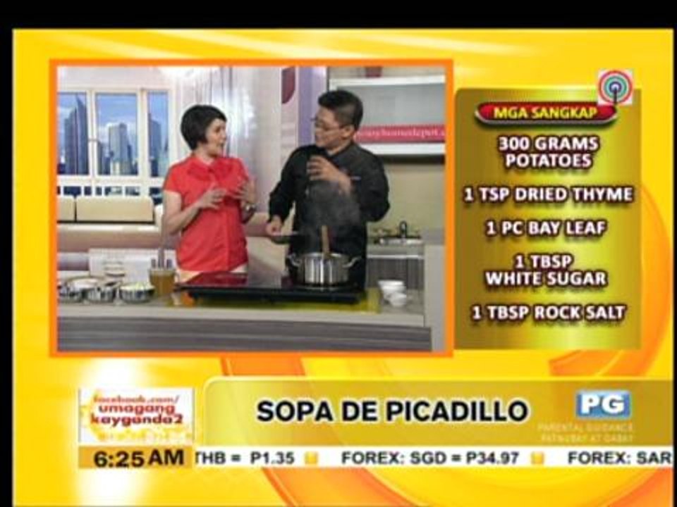 Recipe: Sopa de picadillo