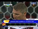 World Cup: Germany beats Algeria in extra time
