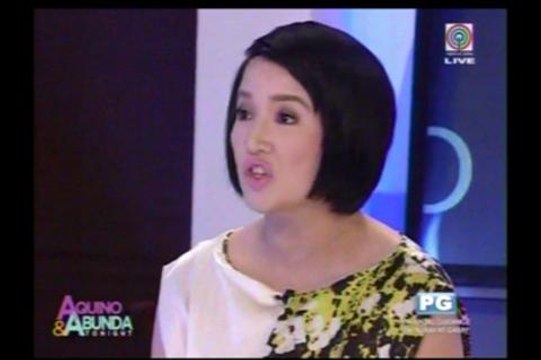 Boy tells Kris he disagrees with PNoy on Nora