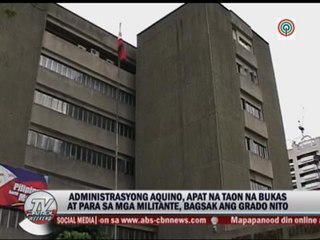 Militants give Aquino govt failing grade