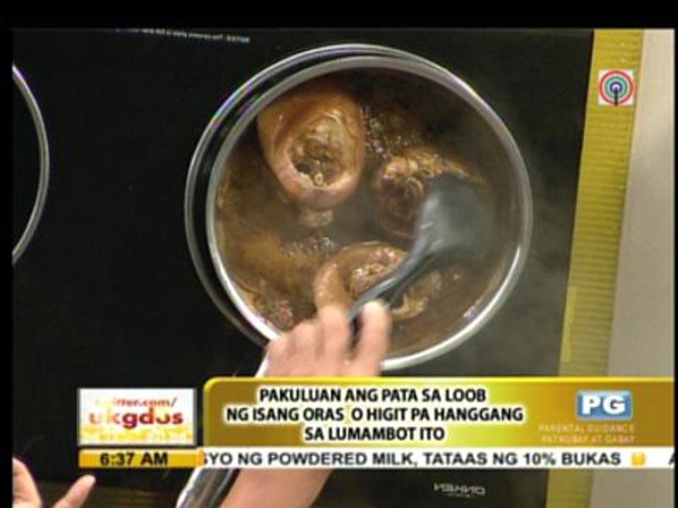 Recipe: Pata tim