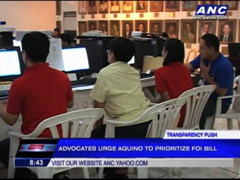 Why Aquino must prioritize FOI bill