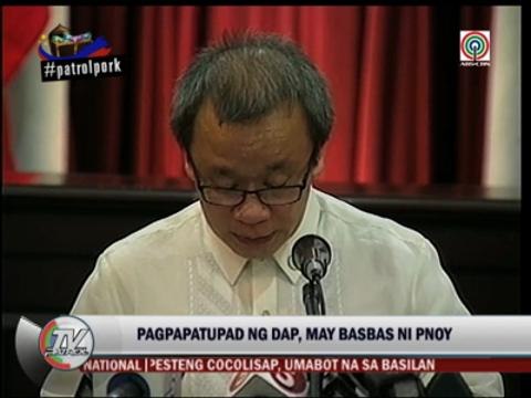 Palace: DAP had PNoy's blessing