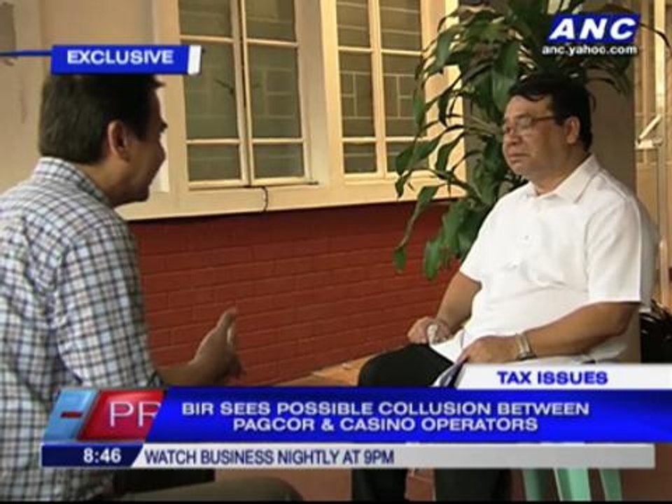 BIR sees 'collusion' between PAGCOR, casino ope...