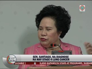 Miriam jokes about her lung cancer