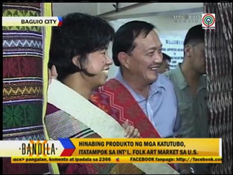 Pinoy woven products to be featured in US