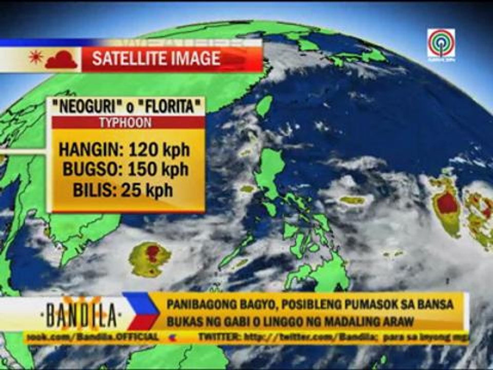 New typhoon set to enter PAR
