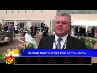 Filipino chef caters for British Royal