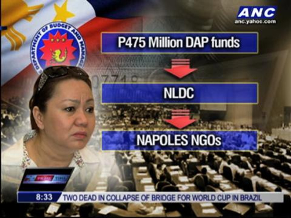 Napoles NGOs got P475M in DAP funds, Luy says
