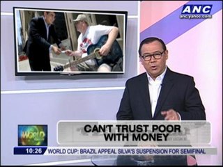 Teditorial: Can't trust the poor with money