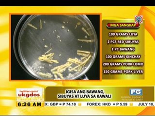 Rainy day recipe: Batchoy Tagalog