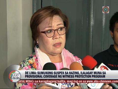 Another suspect in Servando hazing case surrenders