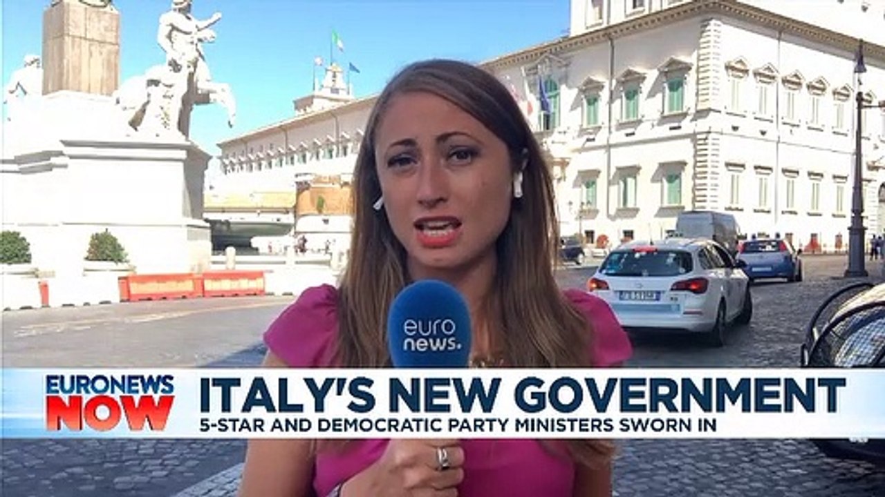 Italy's new coalition: Conte PM & Di Maio foreign minister as government sworn in