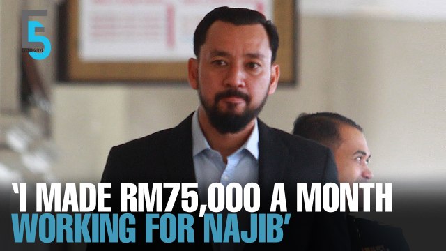 EVENING 5: Najib’s aide made RM75k a month