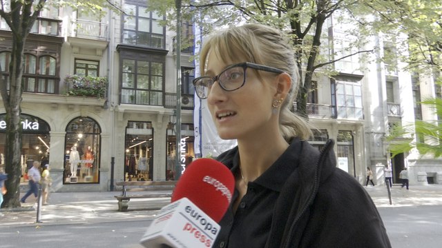 Bilbaínos, encantados tras oír banda escocesa de gaitas