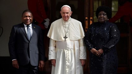 Mozambique welcomes the Pope Francis