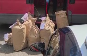 Fonni (NU) - Sorpreso con 40 chili di marijuana nel furgone, arrestato (05.09.19)