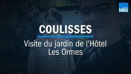 Le jardin aromatique de l'Hotel Les Ormes