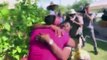 Emotional families reunite amid Hurricane Dorian devastation