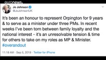 شقيق بوريس جونسون يقدم استقالته من الحكومة البريطانية