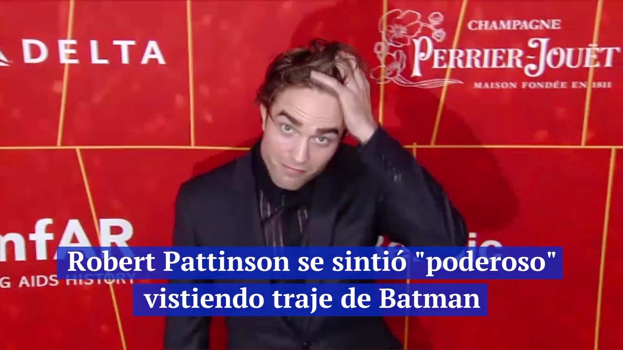 Robert Pattinson se sintió "poderoso" vistiendo traje de Batman