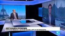 Erdogan menace de rouvrir les portes de l'Europe aux réfugiés syriens