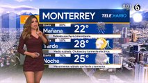 El pronóstico del tiempo con Pamela Longoria Jueves, 5 de septiembre de 2019. @pamelaalongoria #Mexico #Monterrey #Aguascalientes