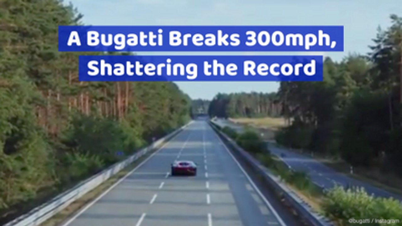 New Bugatti Is Pure Speed