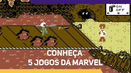 Conheça 5 jogos da Marvel