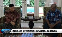 Ma'ruf Amin Bertemu Tokoh Lintas Agama Bahas Papua