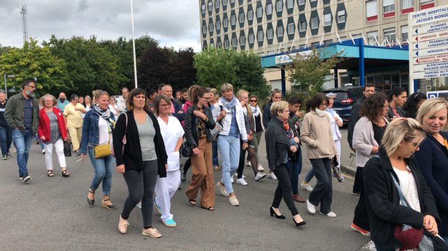 Marche silencieuse à l’hôpital