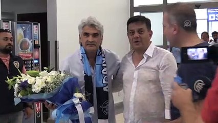 Adana Demirspor taraftarından Tütüneker'e karşılama - ADANA