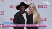 Newly Engaged Lindsey Vonn Shows Off Emerald Engagement Ring on Red Carpet