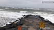 Dorian's storm surge rams the New Jersey coast