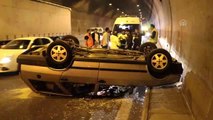 Bolu Dağı Tüneli'nde trafik kazası: 2 yaralı