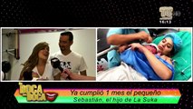 VIDEO | El pequeño Sebastián cumplió un mes de nacido, así lo celebró ‘La Suka’