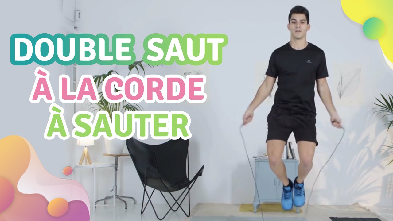 DOUBLE SAUT À LA CORDE À SAUTER - Améliore ta santé