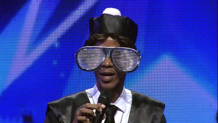 El abolalo prueba que en palo largo no se pisa base | Dominicana´s Got Talent 2019