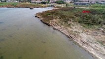 Çeşme'de kanalizasyon atıklarının denizi kirlettiği iddia edildi-ek