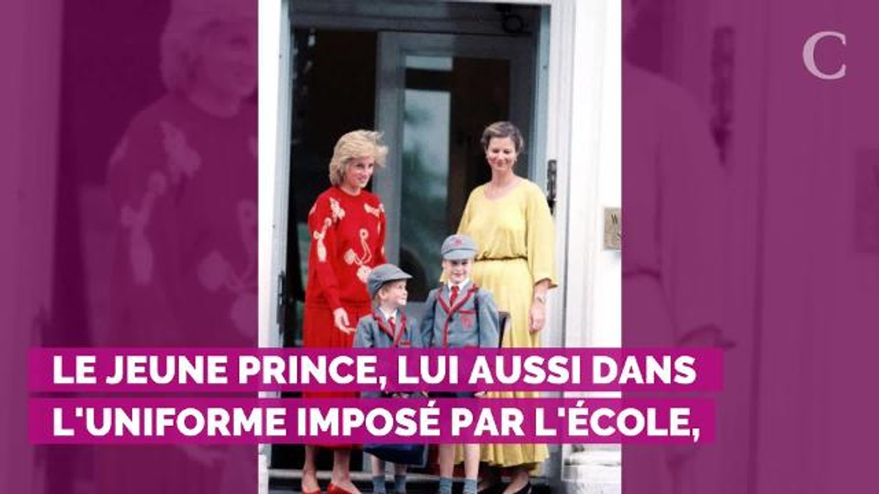 PHOTOS. Souvenez-vous : quand les princes Harry et William faisaient aussi leur rentrée