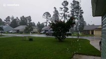 'Life-threatening' Hurricane Dorian hits southeast North Carolina with heavy rains as storm sweeps through region