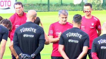 Spor a milli takım'da andorra maçının hazırlıkları sürüyor