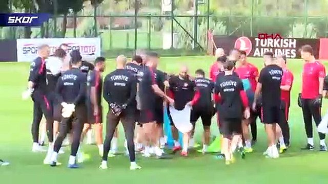 A Milli Takım'da Andorra maçının hazırlıkları sürüyor