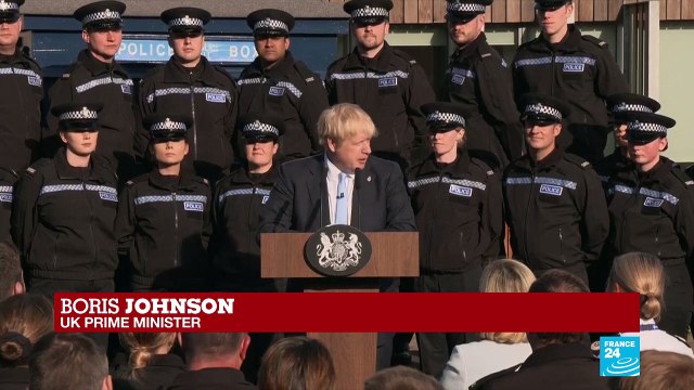 Brexit showdown: UK PM Boris Johnson addresses the public from Northern England